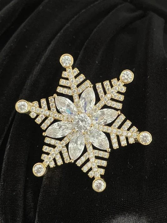 Snowflake Brooch